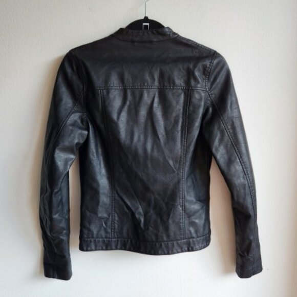 Sz14 On s'en fout des garçons faux-leather jacket (Girls 14) 🇨🇦 - Picture 7 of 10